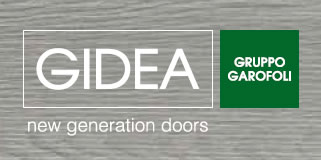 Logo Gidea, azienda di porte in laminato e alluminio